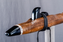 Bastogne Walnut Native American Flute, Minor, Mid G-4, #O16L